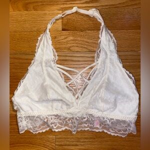 PINK by VS adjustable halter neck bralette